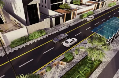 مشروع مشارق — تصميم الشارع